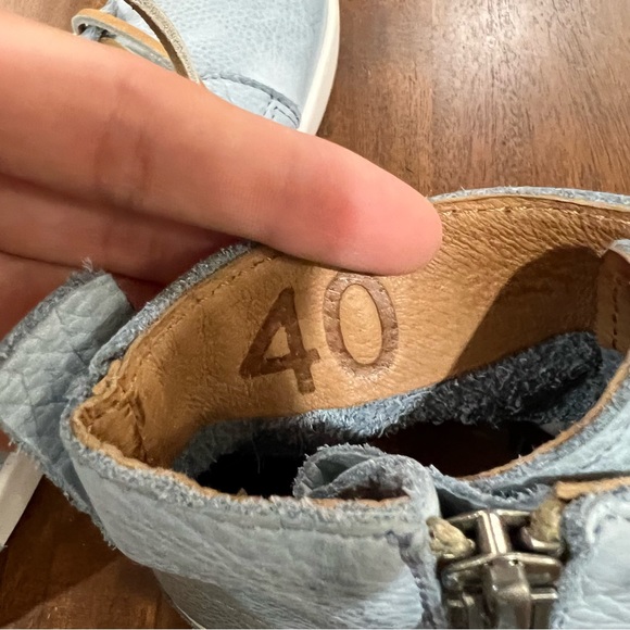 Blackstone 'JL' High Top Leather Distressed Sneaker Size EU 40 - Picture 6 of 9